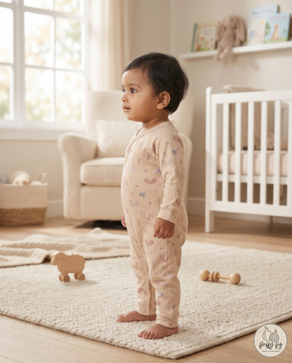 Fluffyfig Premium Cotton Sleep Suit — Set of 2